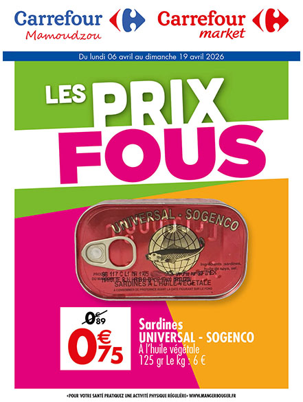 LES PRIX FOUS