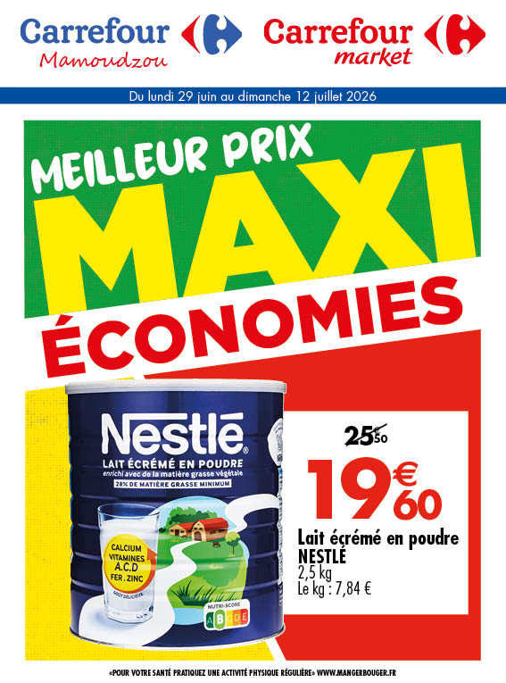 MEILLEURS PRIX MAXI ECONOMIES