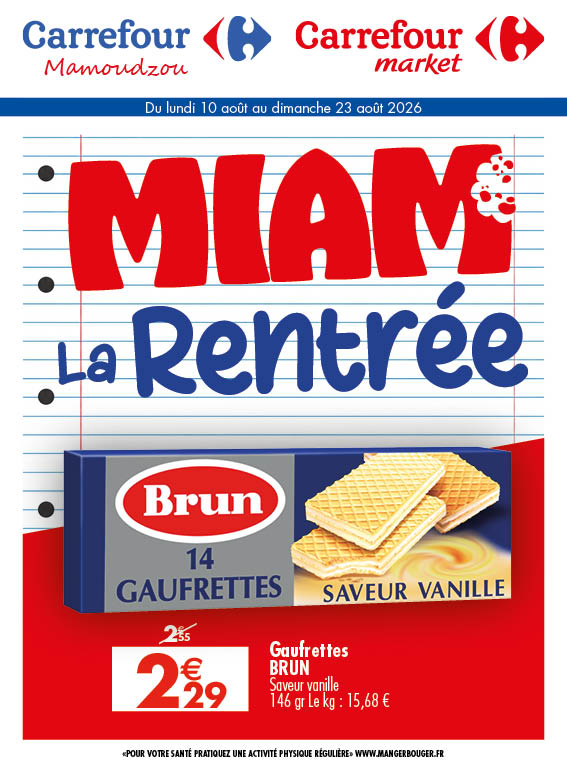MIAM LA RENTRÉE